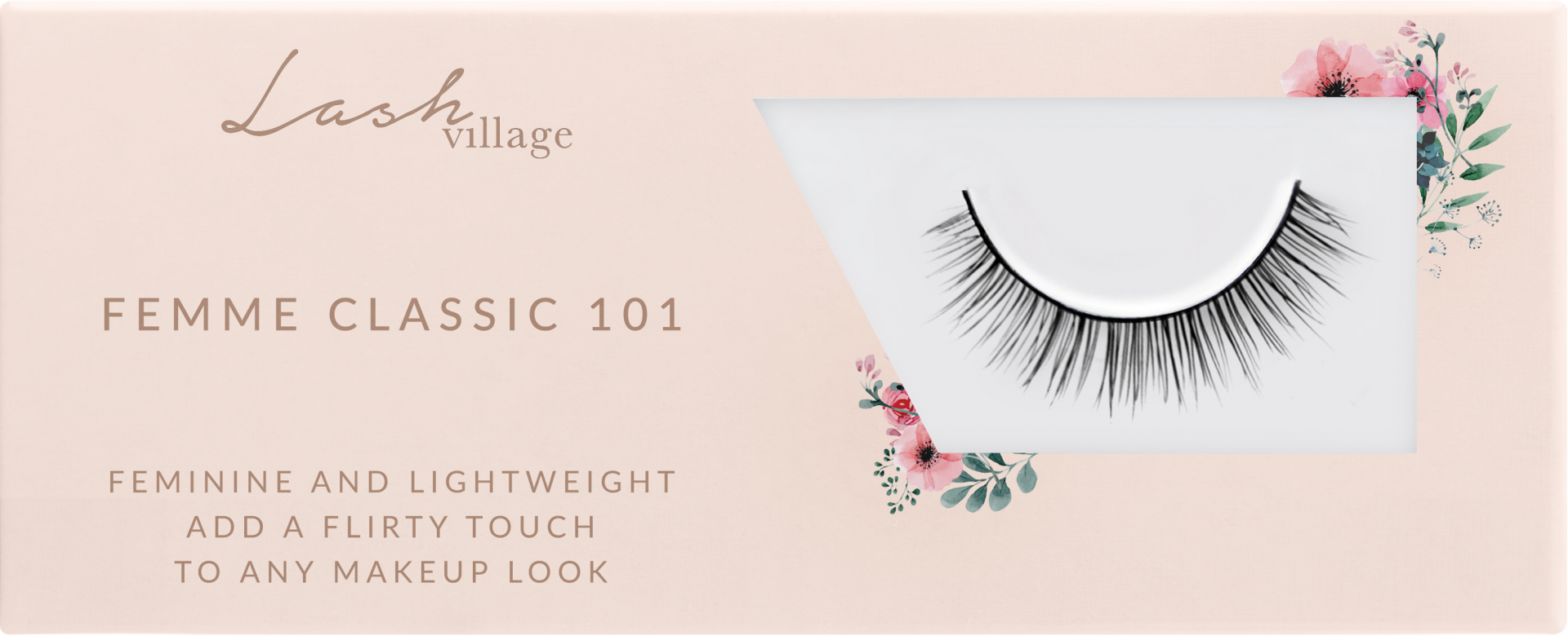 LASHES FEMME CLASSIC #101 LASHES FEMME CLASSIC #101 - Geo Contact Lens