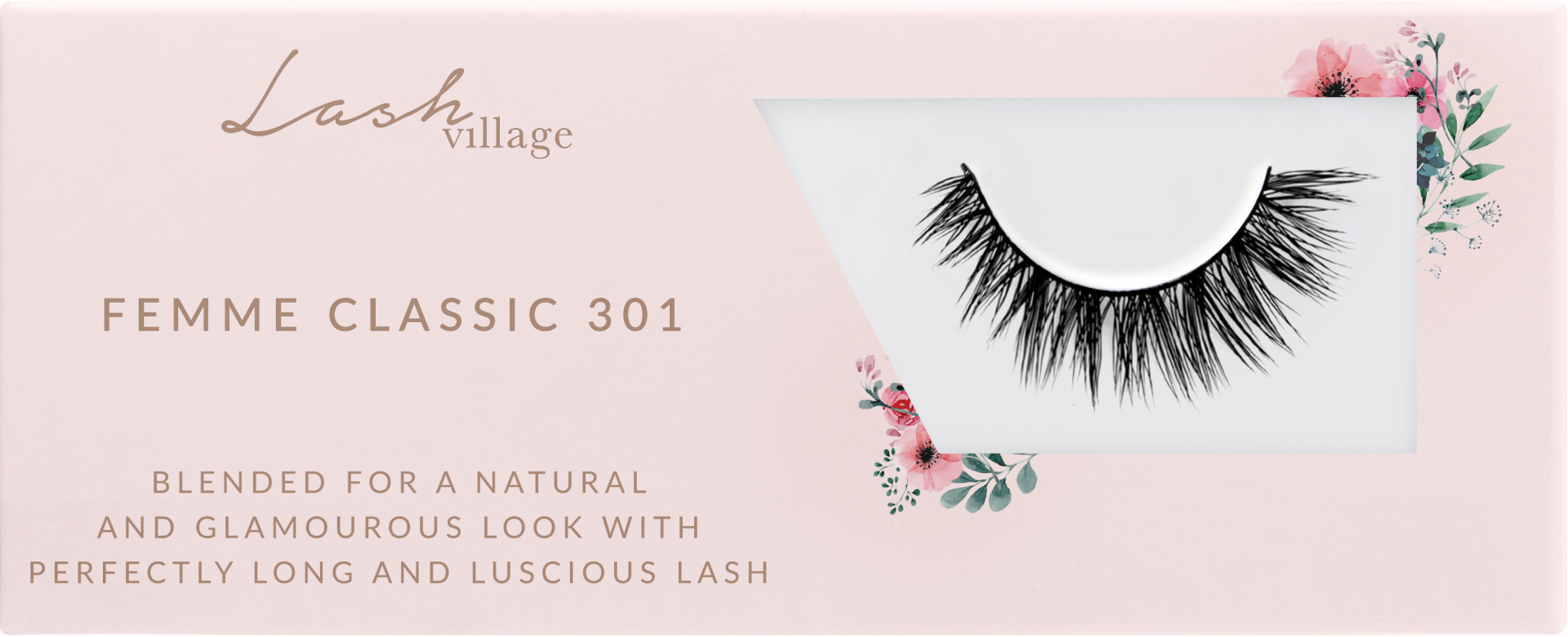 LASHES FEMME CLASSIC #301 LASHES FEMME CLASSIC #301 - Geo Contact Lens