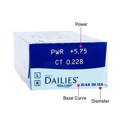 Focus DAILIES 30pk Focus DAILIES 30pk - Geo Contact Lens