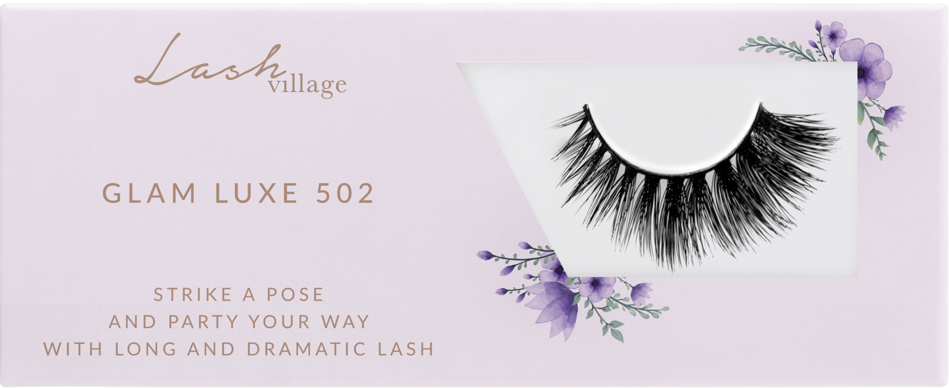 LASHES GLAM LUXE #502 LASHES GLAM LUXE #502 - Geo Contact Lens