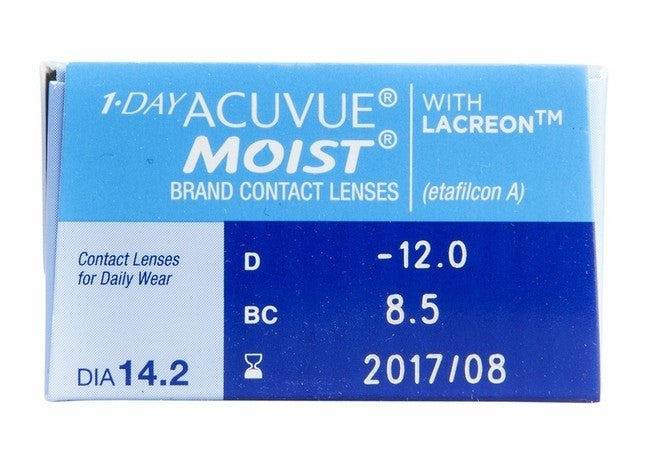 1 Day Acuvue Moist 30pk - Geo Contact Lens 