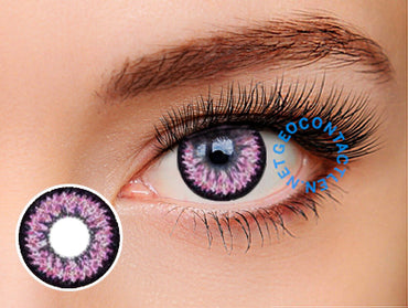Geo Super Nudy Pink Lens XCH627 - Geo Contact Lens 