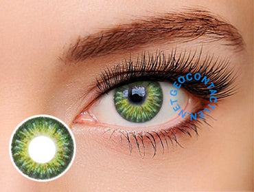 Geo Tri Color Green Lens (Berry Berry Chessy) CM-903 - Geo Contact Lens 