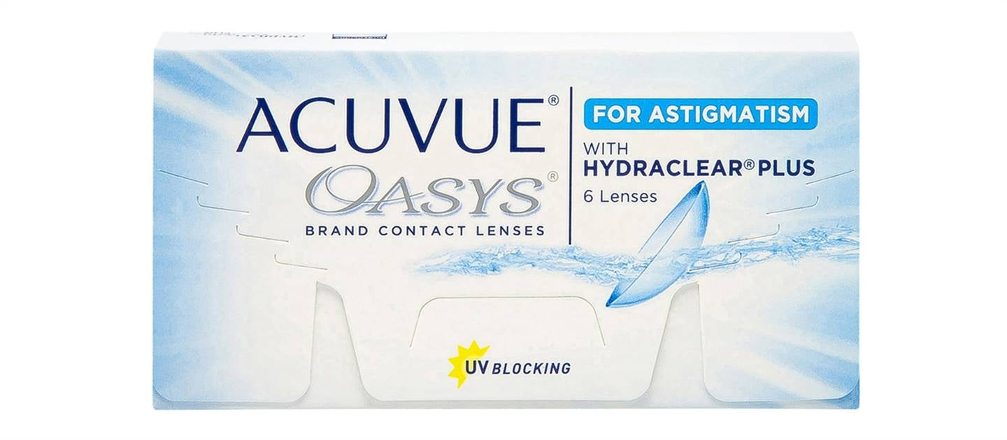 Acuvue Oasys for Astigmatism - Geo Contact Lens 