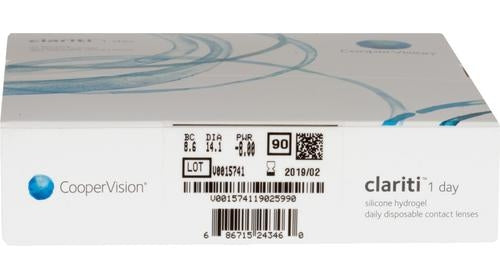 Clariti 1day 90pk - Geo Contact Lens 