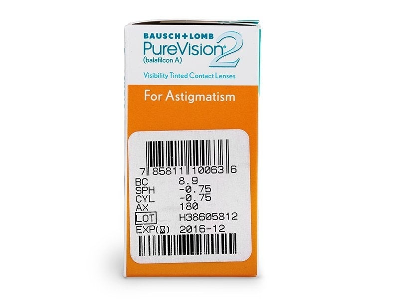 PureVision 2 for Astigmatism - Geo Contact Lens 